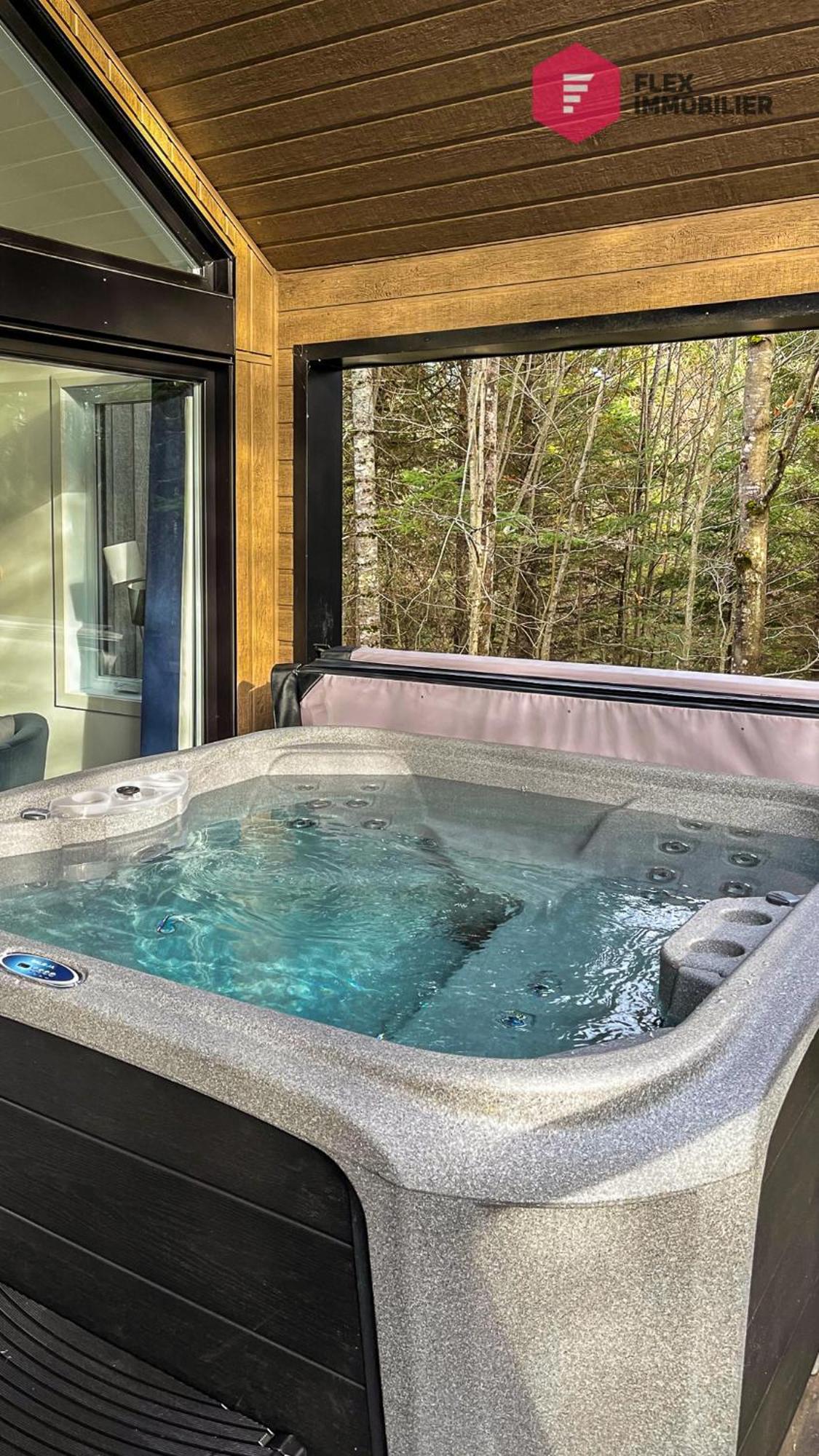 Le Bleu Bourgeois De Portneuf - Natural Elegance - Hot Tub, Sauna And Pool Pont-Rouge Экстерьер фото
